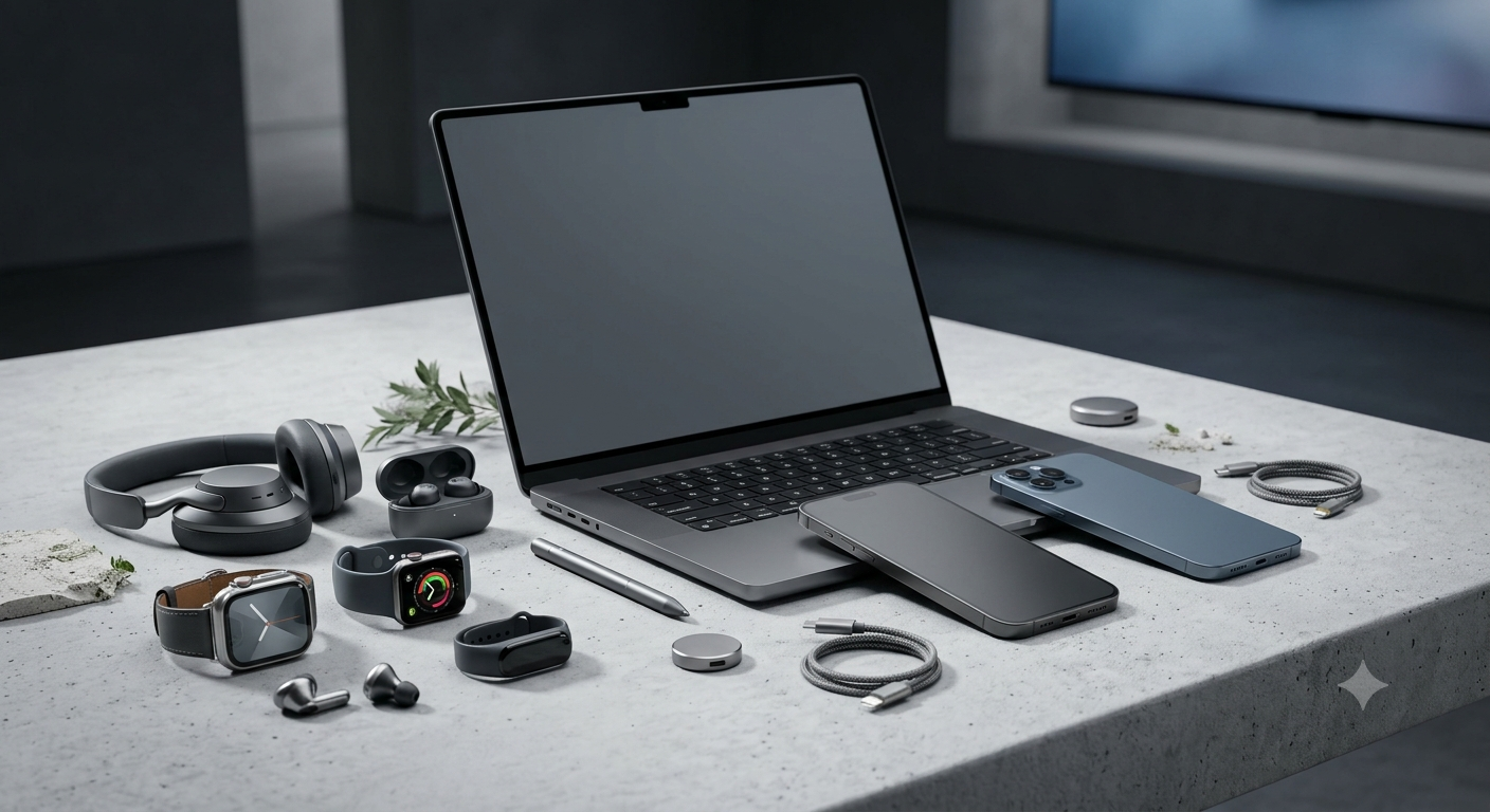Mobiles, Laptops & Wearables
