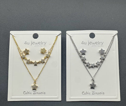 Celestial Star Layered Jewelry Set