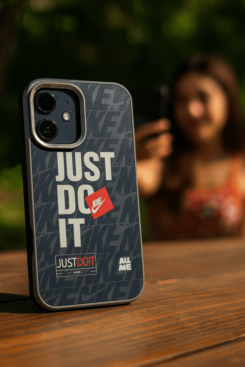 Nike Just Do It Black Edition iPhone Case