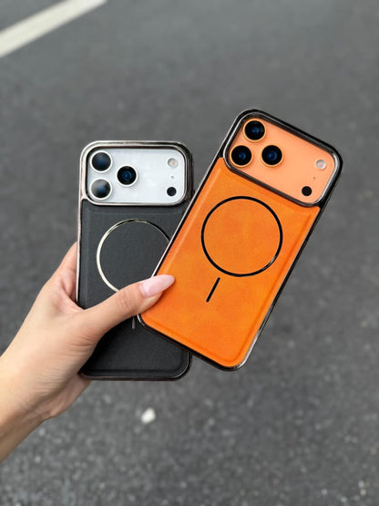 MaxWell Leather Magesafe iPhone Case