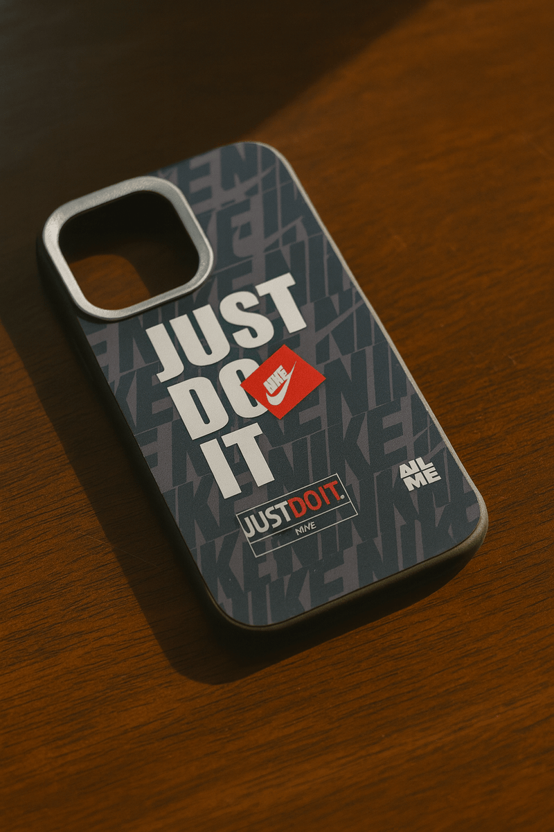 Nike Just Do It Black Edition iPhone Case