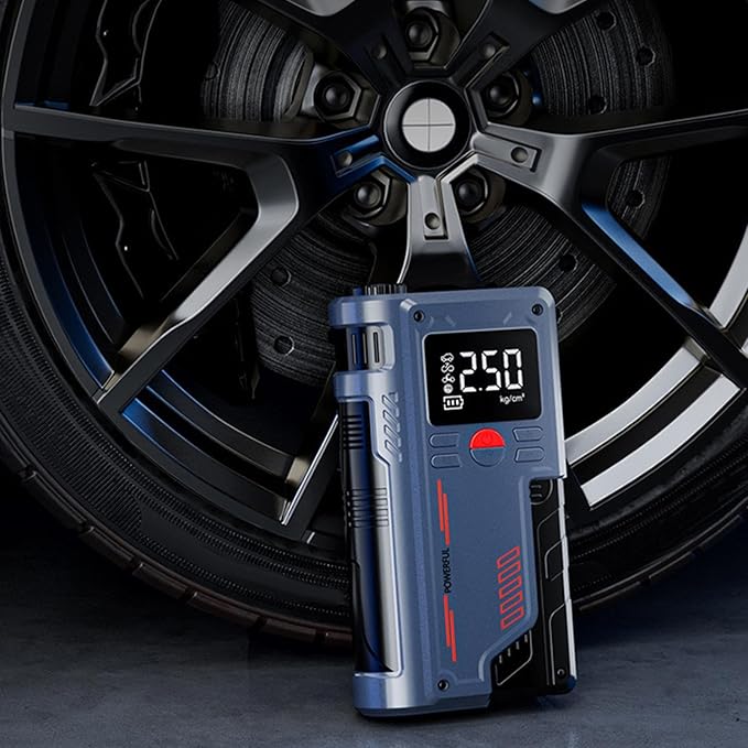 Portable Car Jump Starter with Digital Display ©