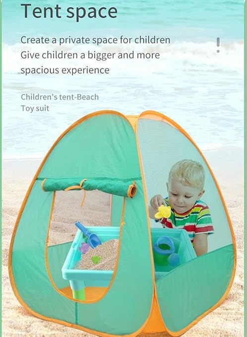 Children’s Tent‑Beach Toy Set Ⓢ
