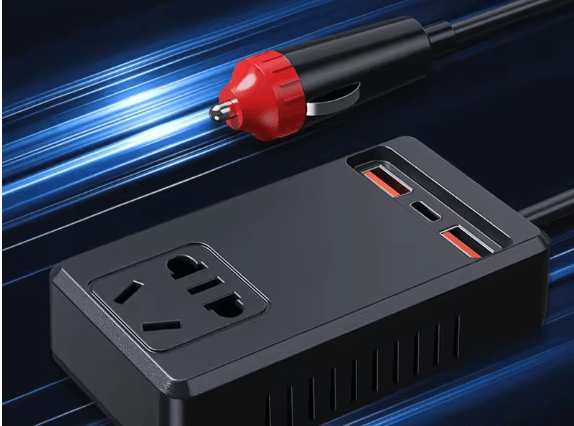 C12 - Intelligent Car Power Inverter with USB Ports