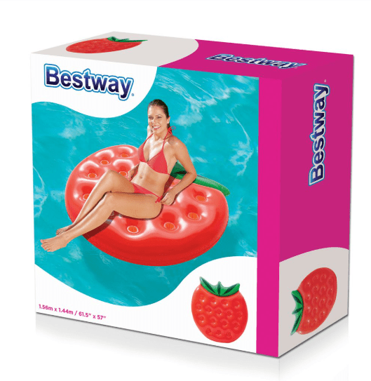Bestway - Inflatable Strawberry Pool Float