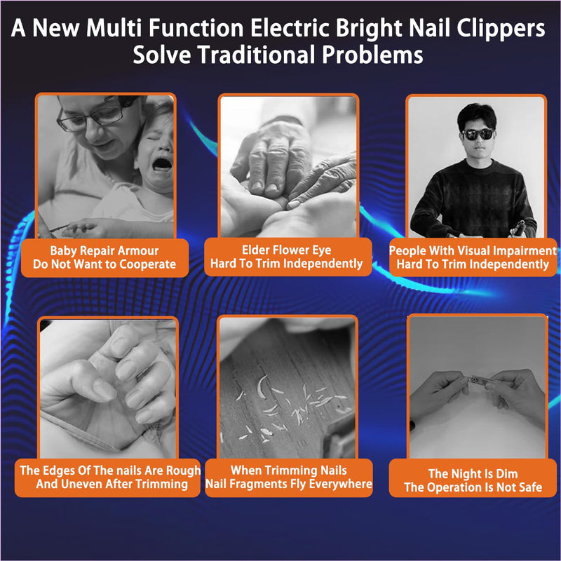 4-in-1 Electric Nail Clipper
