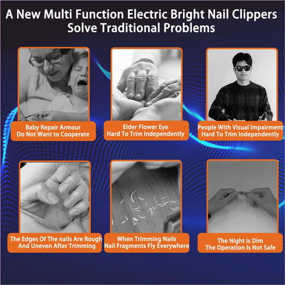 4-in-1 Electric Nail Clipper