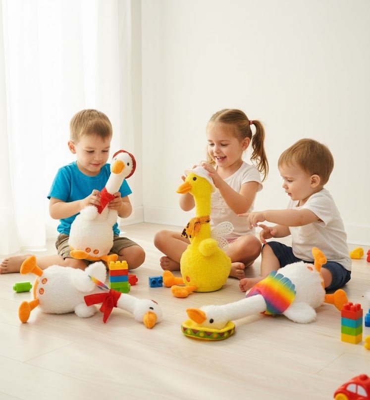Dancing &amp; Singing Plush Goose Toy
