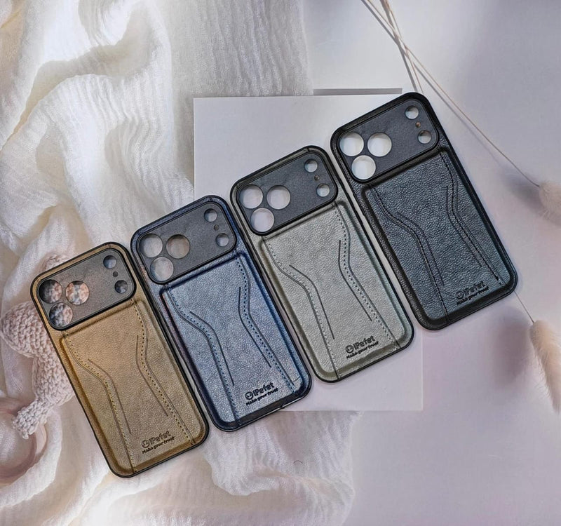 iPhone Leather Texture Protective Case