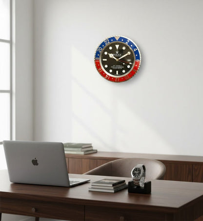 Rolex-Inspired GMT Wall Clock ©