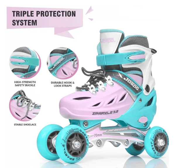 GI - Adjustable Inline Skates for Kids © Ⓢ