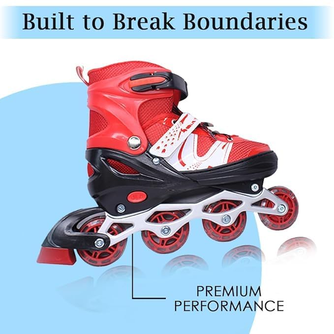 Power Super Adjustable Inline Skates © Ⓢ