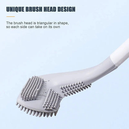 Silicone Toilet Cleaning Brush